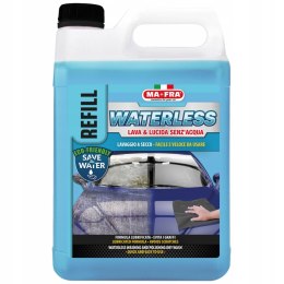 Mycie i nabłyszczanie samochodu bez użycia wody WATERLESS 4,5l Mafra