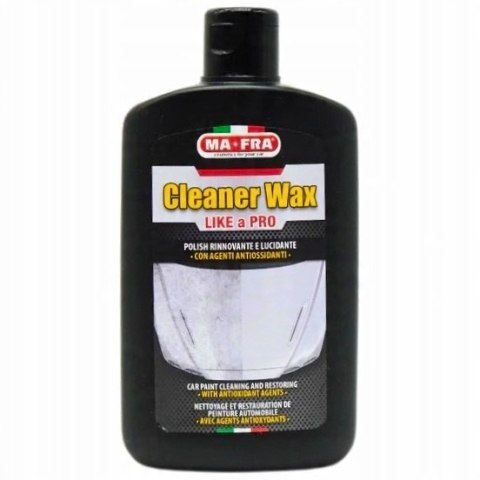 Wosk polerujący do lakieru samochodowego CLEANER WAX 250 ml Mafra