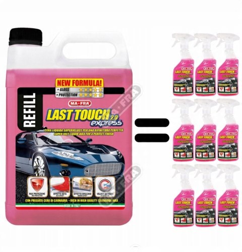 Wosk samochodowy w płynie LAST TOUCH EXPRESS 4,5l Mafra