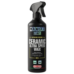 Ceramiczny wosk w spray'u z SiO2 CERAMIC ULTRA SPEED WAX 500ml Maniac Line Mafra