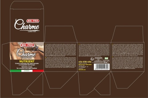 Krem do spękanej i zniszczonej skórzanej tapicerki CHARME NUTRIENT CREME 150ml Mafra