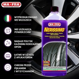 Nabłyszczacz do opon Wodorozcieńczalny NERISSIMO 1000ml Mafra