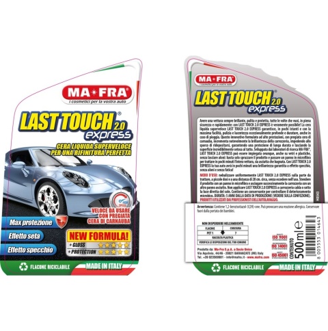 Nabłyszczający wosk w sprayu LAST TOUCH EXPRESS 500ml Mafra