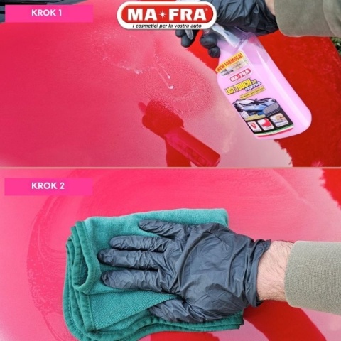 Nabłyszczający wosk w sprayu LAST TOUCH EXPRESS 500ml Mafra