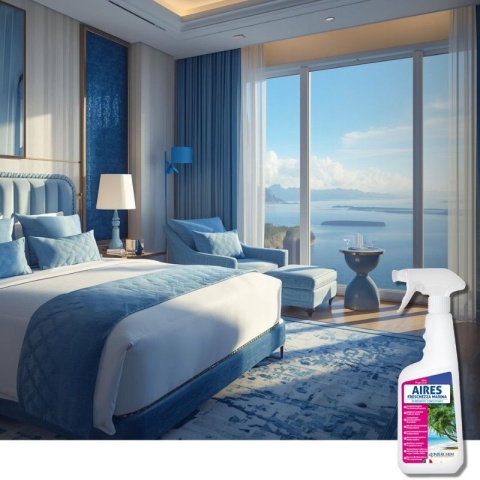 Odświeżacz powietrza o zapachu morskim AIRES FRESCHEZZA MARINA 750ml Interchem Italia