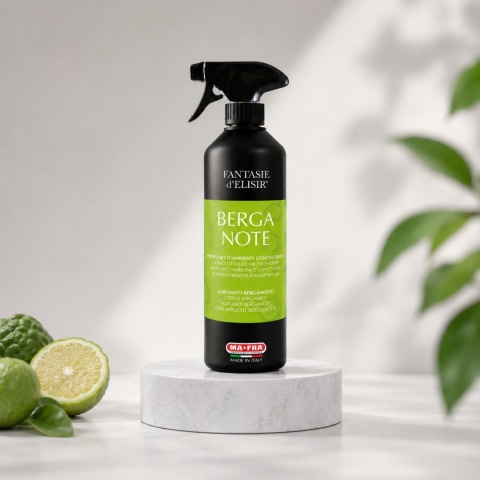 Odświeżacz w sprayu do auta i pomieszczeń FANTASIE D'ELISIR BERGA NOTE 500ml Mafra