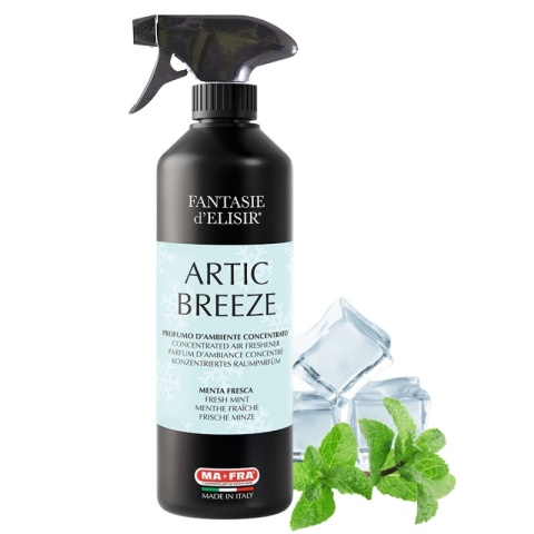 Odświeżacz w sprayu do auta i pomieszczeń FANTASIE DI ELISIR ARTIC BREEZE 500ml Mafra