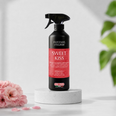 Odświeżacz w sprayu do auta i pomieszczeń FANTASIE DI ELISIR SWEET KISS 500ml Mafra