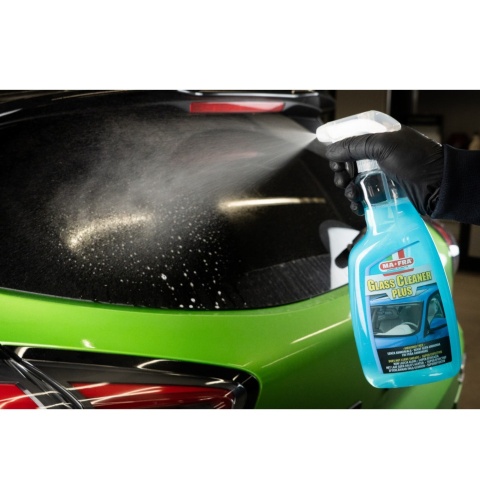 Płyn do mycia i odtłuszczania szyb oraz ekranów LCD GLASS CLEANER PLUS 750ml Mafra
