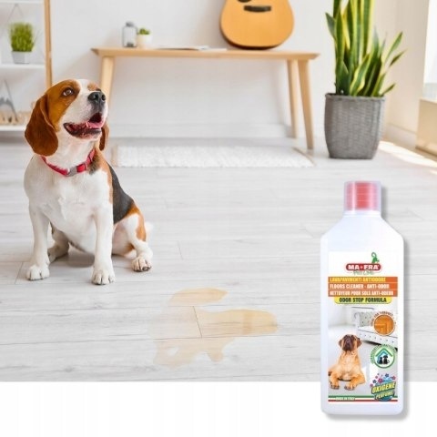 Płyn do mycia podłóg neutralizujący zapachy zwierząt LAVAPAVIMENTI ODORSTOP OXYGENE 1000ml Mafra