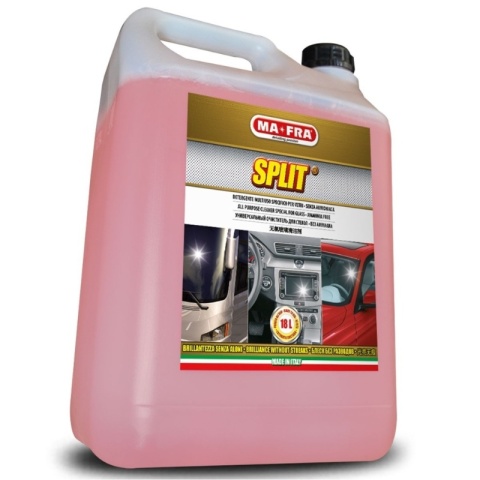 Płyn do szyb w koncentracie SPLIT 4,5L Mafra