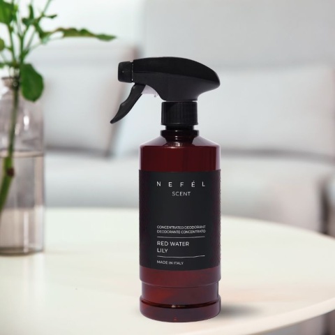 Skoncentrowany odświeżacz powietrza NEFÉL SCENT RED WATER LILY 480ml Interchem Italia