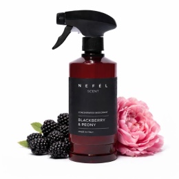 Skoncentrowany odświeżacz powietrza NEFÉL SCENT BLACKBERRY & PEONY 480ml Interchem Italia