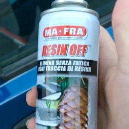 Środek do usuwania żywicy w sprayu RESIN OF 250ml Mafra