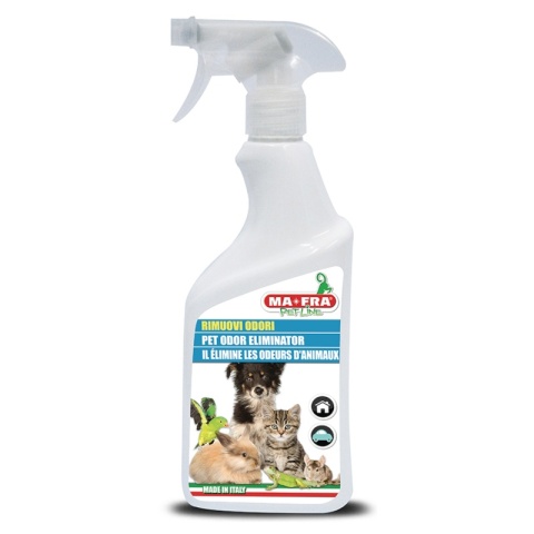 Środek neutralizujący zapachy zwierząt RIMUOVI ODORI 500ml Mafra