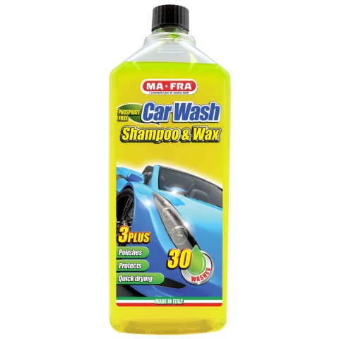 Szampon z woskiem do mycia samochodu CAR WASH SHAMPOO&WAX 1l Mafra