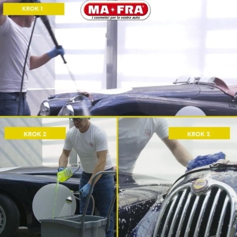 Szampon z woskiem do mycia samochodu CAR WASH SHAMPOO&WAX 1l Mafra