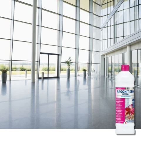 Uniwersalny płyn do powierzchni zmywalnych, zapach kwiatowy ARGONIT DEO FLOREALE 1l Interchem Italia