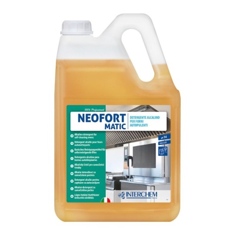 Alkaliczny środek do mycia pieców konwekcyjnych NEOFORT MATIC 5kg Interchem Italia