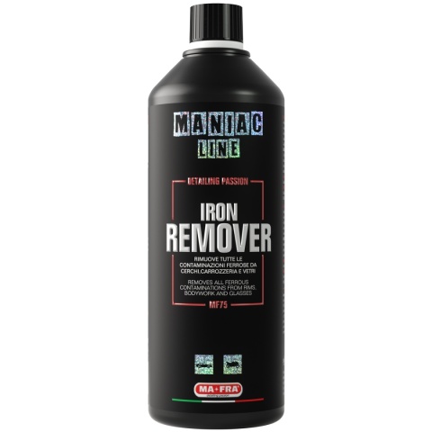 Deironizer do felg i lakieru, preparat z efektem krwawej felgi IRON REMOVER 1000ml Maniac Line Mafra