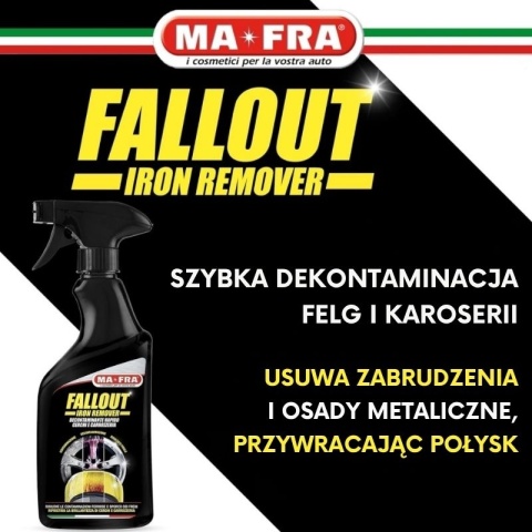 Deironizer do felg i lakieru FALLOUT IRON REMOVER 500ml Mafra