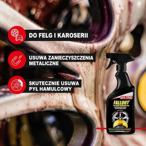Deironizer do felg i lakieru FALLOUT IRON REMOVER 500ml Mafra