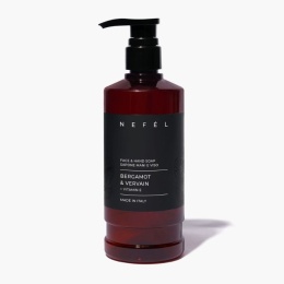 Mydło do twarzy i rąk Bergamotka i Werbena NEFÉL FACE & HAND SOAP BERGAMOT & VERVAIN 480ml Interchem Italia