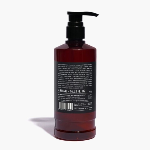 Mydło do twarzy i rąk Bergamotka i Werbena NEFÉL FACE & HAND SOAP BERGAMOT & VERVAIN 480ml Interchem Italia