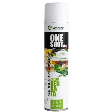 Neutralizator zapachów Freshtek ONE SHOT Zielona Herbata 600ML