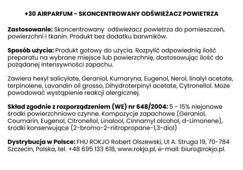 Odświeżacz powietrza +30 AIRPARFUM 750ml Interchem Italia