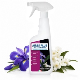 Odświeżacz powietrza o zapachu irysa i jaśminu AIRES PLUS IRIS E GELSOMINO 750ml Interchem Italia