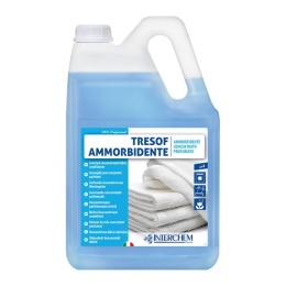Perfumowany, skoncentrowany płyn do płukania tkanin TRESOF AMMORBIDENTE 5kg Interchem Italia