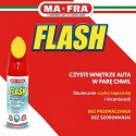 Pianka do czyszczenia tapicerki ze szczoteczką FLASH SPRAY 400ml Mafra