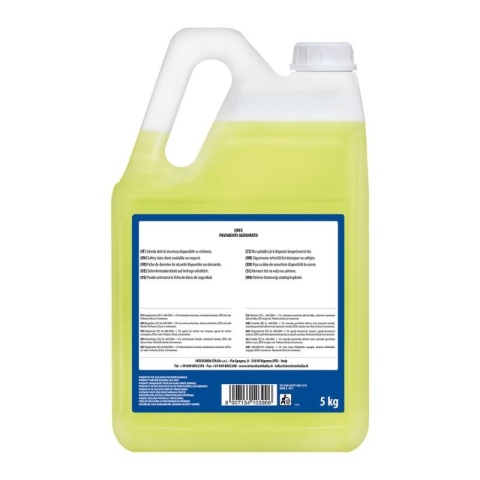 Płyn do codziennego mycia podłóg o zapachu cytrusowym UNI5 PAVIMENTI AGRUMATO 5kg Interchem Italia