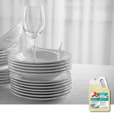 Płyn do mycia naczyń w zmywarkach gastronomicznych UNI5 LAVASTOVIGLIE ENERGY 6kg Interchem Italia