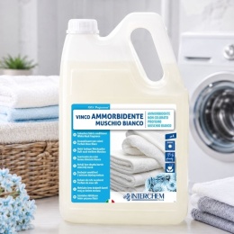 Płyn do płukania tkanin Białe Piżmo VINCO AMMORBIDENTE MUSCHIO BIANCO 5kg Interchem Italia