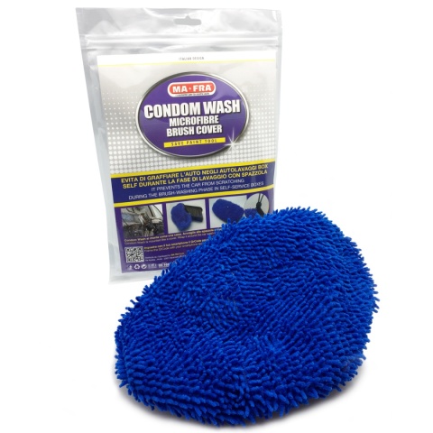 Pokrowiec z mikrofibry na szczotkę do myjni CONDOM WASH BRUSH COVER Mafra