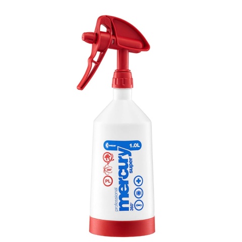 Ręczny opryskiwacz Kwazar Mercury Super 360 Cleaning Pro+ 1L Czerwony