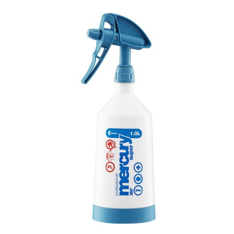 Ręczny opryskiwacz Kwazar Mercury Super 360 Cleaning Pro+ 1L Niebieski