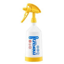 Ręczny opryskiwacz Kwazar Mercury Super 360 Cleaning Pro+ 1L Żółty