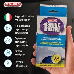 Ściereczka z mikrofibry do czyszczenia szyb PANNO 1SHINE VETRI Mafra