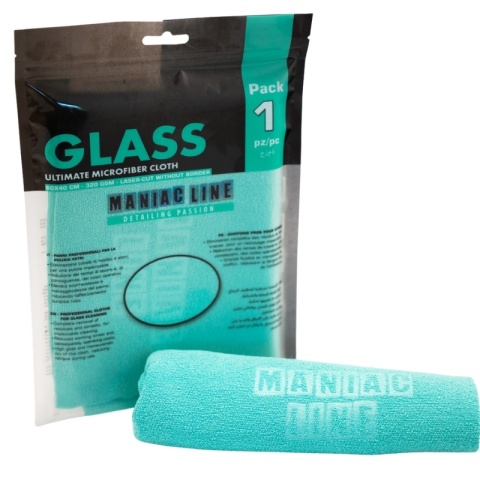Ściereczka z mikrofibry do mycia szyb GLASS ULTIMATE Maniac Line Mafra