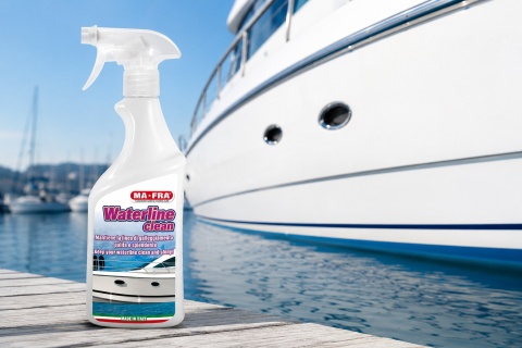 Środek do czyszczenia linii wodnej i kadłuba WATERLINE CLEAN 750ml Mafra