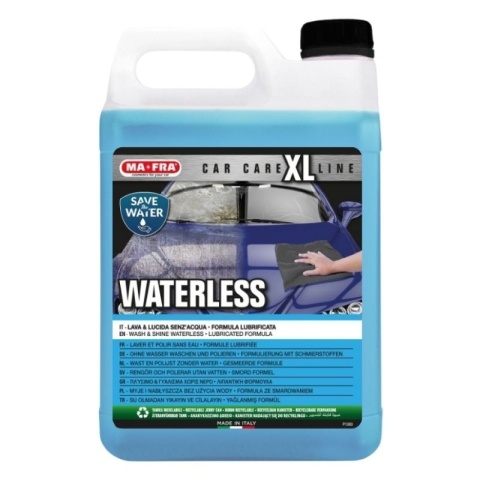 Środek do mycia samochodu bez użycia wody WATERLESS 4,5l Mafra