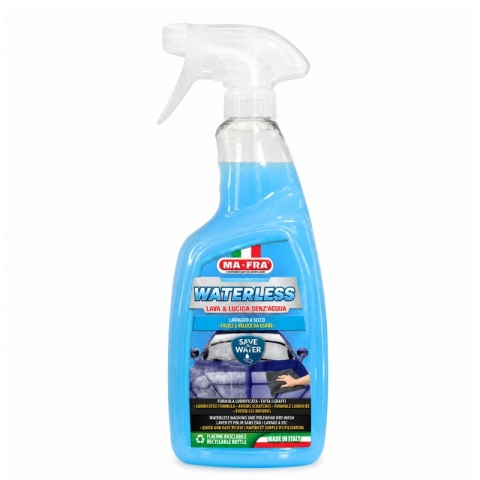 Środek do mycia samochodu bez użycia wody WATERLESS 750ml Mafra