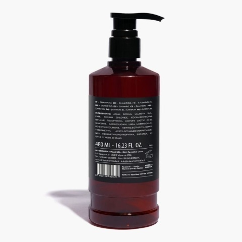 Szampon rewitalizujący Drzewo cedrowe i hibiskus NEFÉL CEDARWOOD & HIBISCUS SHAMPOO 480ml Interchem Italia