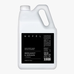Żel i szampon 2w1 Bergamotka i werbena NEFÉL HAIR & BODY WASH BERGAMOT & VERVAIN 5000ml Interchem Italia