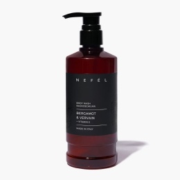 Żel pod prysznic Bergamotka i Werbena NEFÉL BODY WASH BERGAMOT & VERVAIN 480ml Interchem Italia