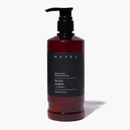 Żel pod prysznic NEFÉL BODY WASH BLACK AMBER 480ml Interchem Italia