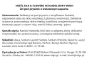 Żel pod prysznic o kwiatowym zapachu NEFÉL SILK & FLOWERS ECOLABEL BODY WASH 480ml Interchem Italia